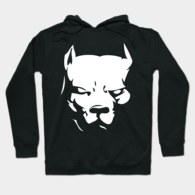 Pitbull Dog Dog Lover Gift Hoodie by Shirtjaeger